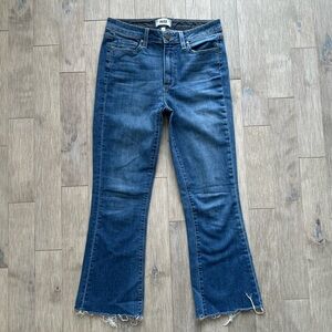 PAIGE Colette Crop Flare Jeans 28